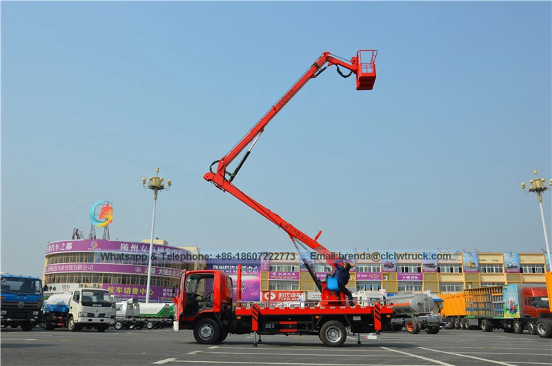 ISUZU véhicule aérien de travail Fournisseur, ISUZU Haute Opération de travail Camion Chine Fabricant