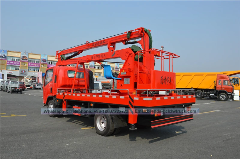 ISUZU véhicule aérien de travail Fournisseur, ISUZU Haute Opération de travail Camion Chine Fabricant