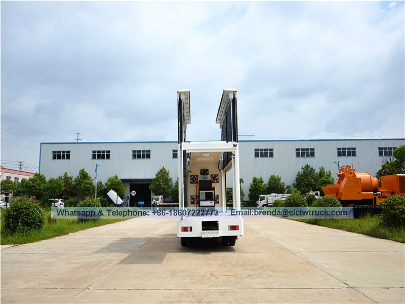 ISUZU BRAND 4*2 price of mobile LED truck