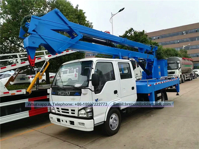 ISUZU P600 16 मीटर उच्च ऊंचाई वाले काम करने वाला ट्रक