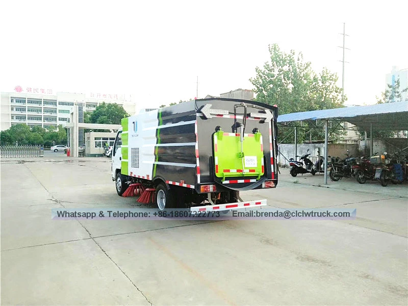 Isuzu Brand Small Road Sweeper Truck