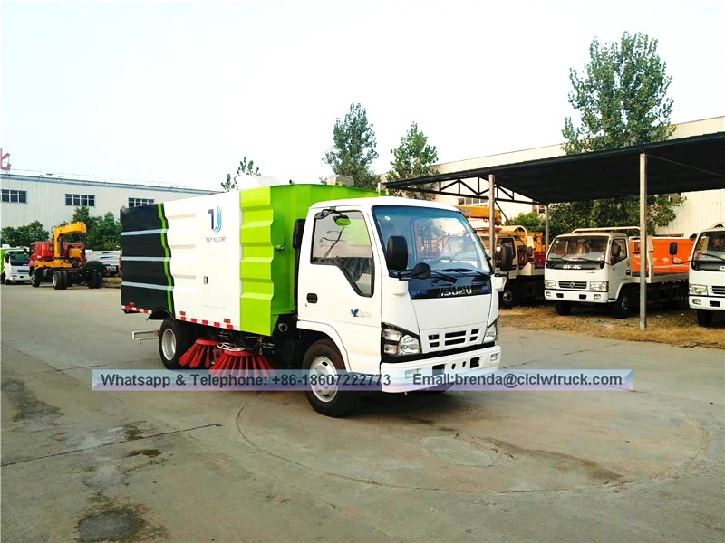 Isuzu Brand Small Road Sweeper Truck
