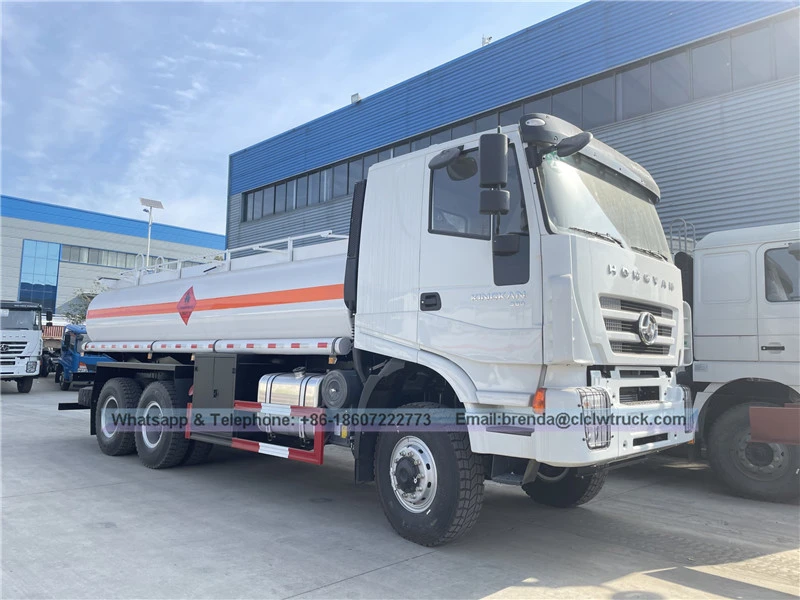 IVECO 6X4 FUEL TANKER TANKER ความจุ 5000 แกลลอน