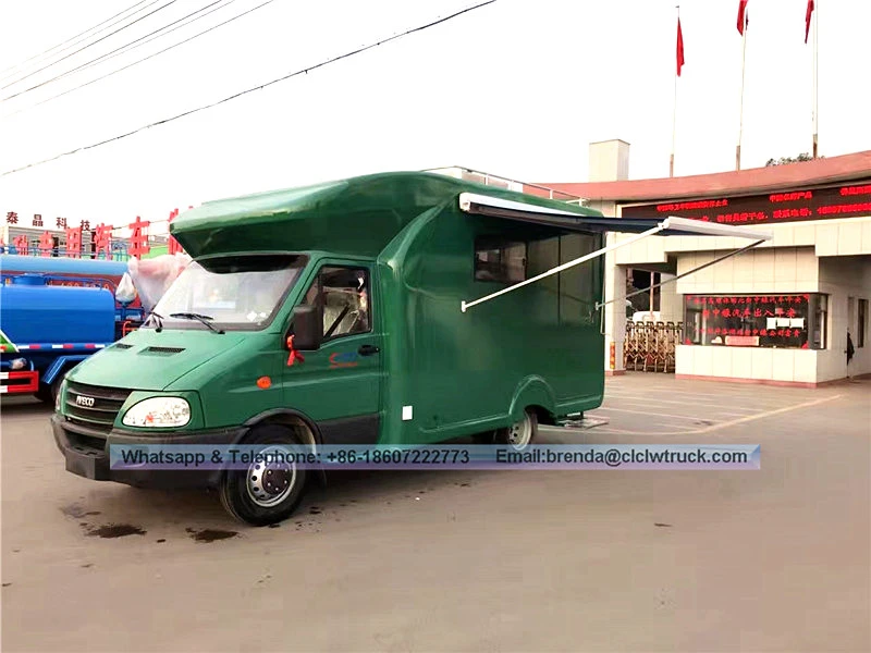 ايفيكو العلامة التجارية الآيس كريم شاحنه ، شاحنه للاغذيه في دبي