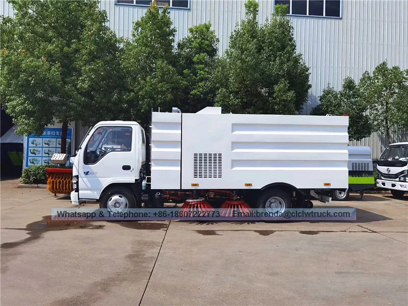 ISUZU Brand 4-5.5cbm Sweepers (tasa de limpieza: 96%)