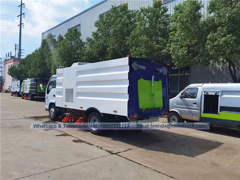 ISUZU Brand 4-5.5cbm Sweepers (tasa de limpieza: 96%)