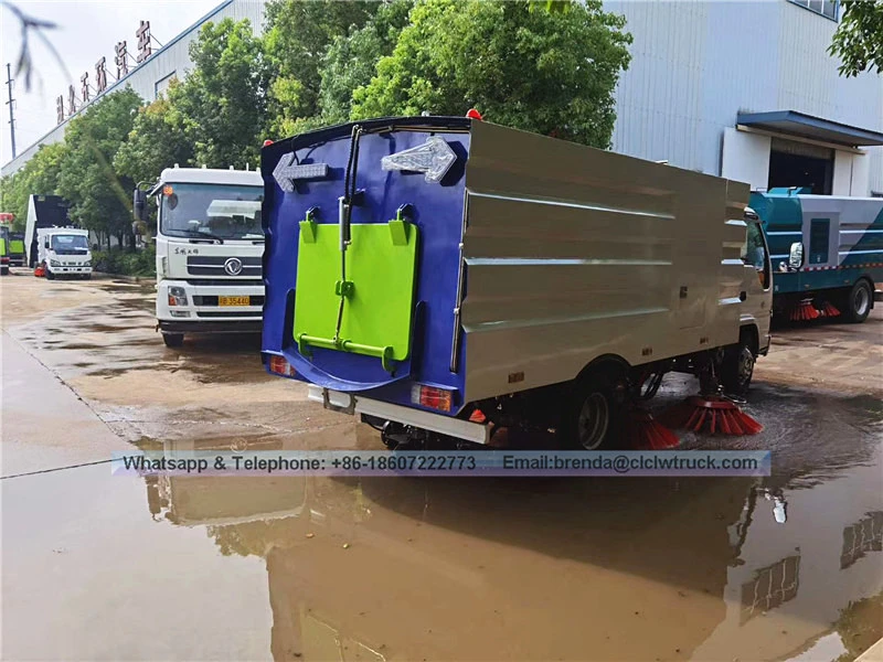 ISUZU Brand 4-5.5cbm Sweepers (tasa de limpieza: 96%)