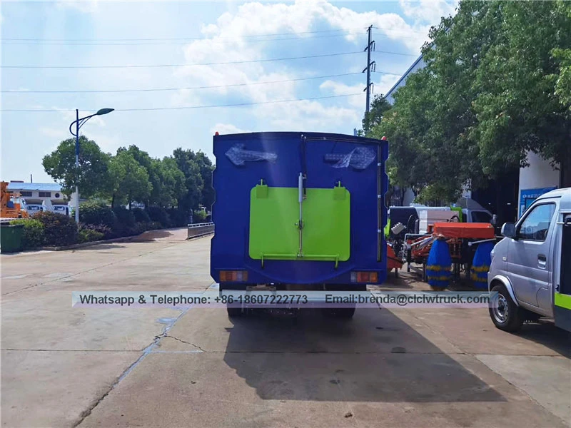 ISUZU Brand 4-5.5cbm Sweepers (tasa de limpieza: 96%)