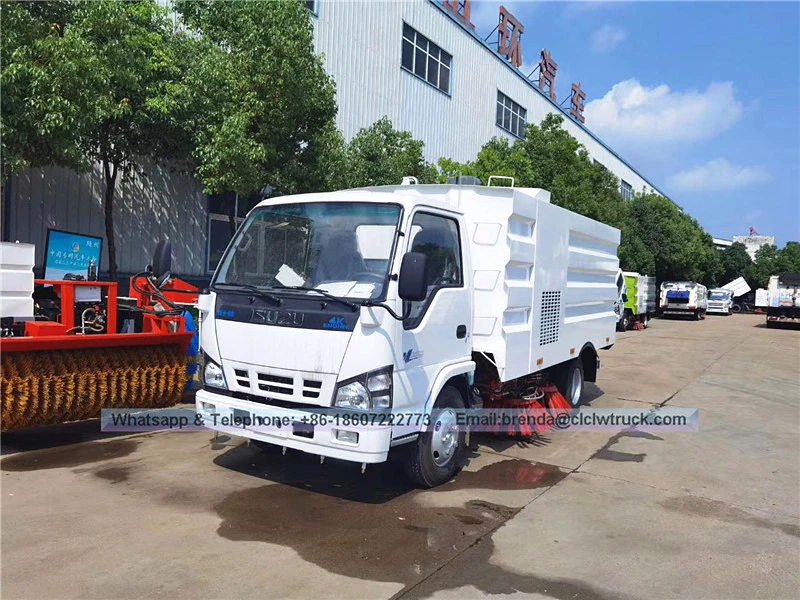 ISUZU Brand 4-5.5cbm Sweepers (tasa de limpieza: 96%)