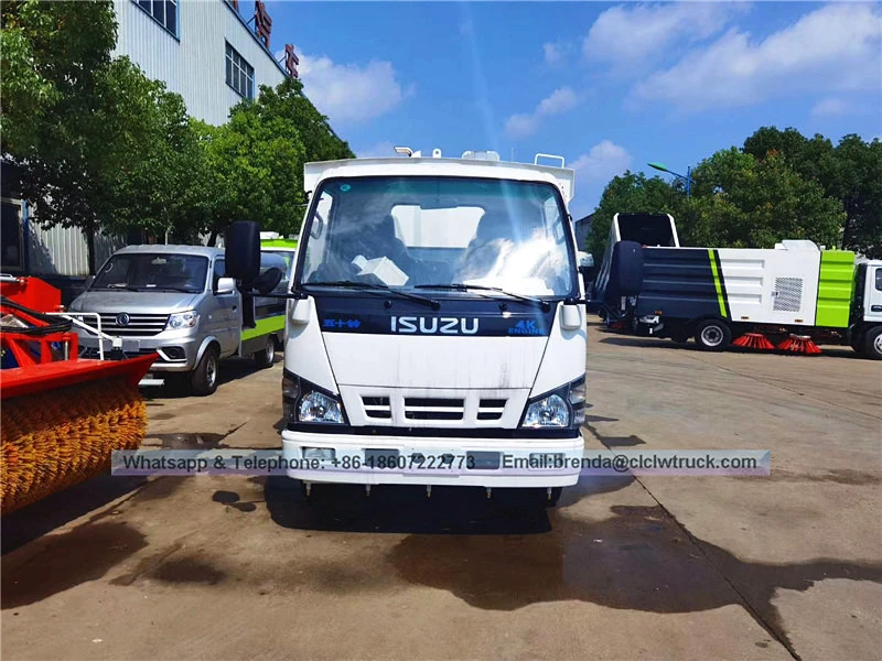 ISUZU Brand 4-5.5cbm Sweepers (tasa de limpieza: 96%)