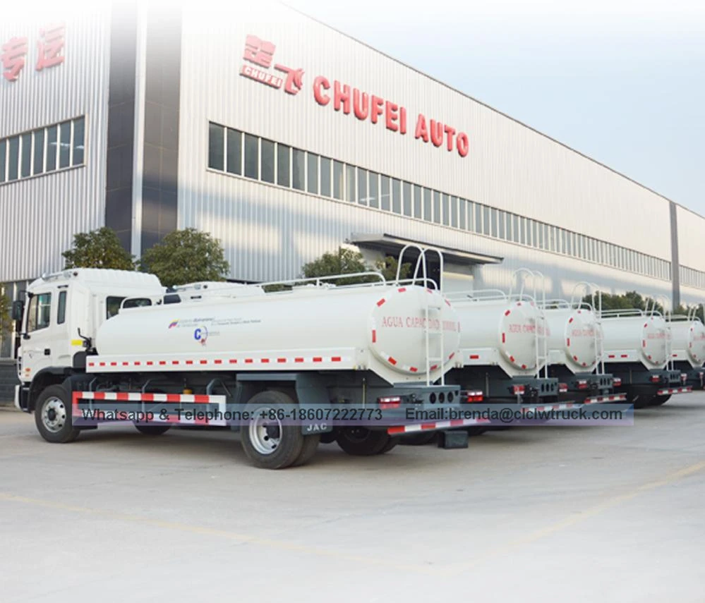 JAC 4x2 10000Liter water tank truck