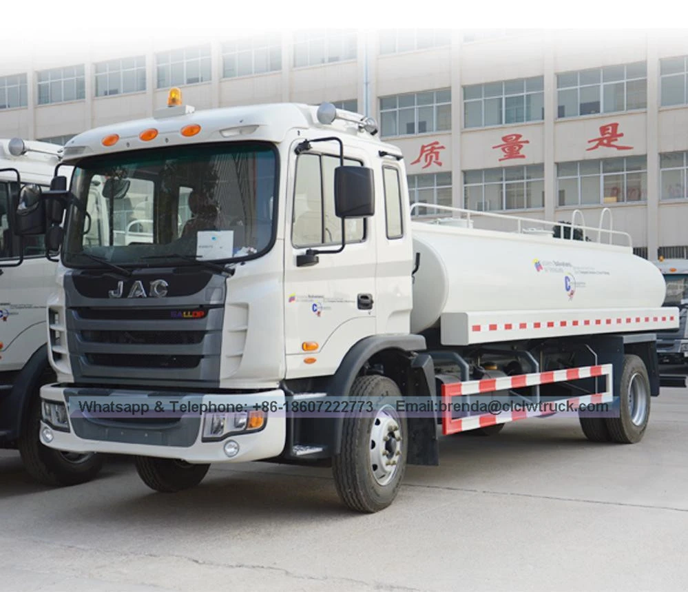 JAC 4x2 10000Liter water tank truck
