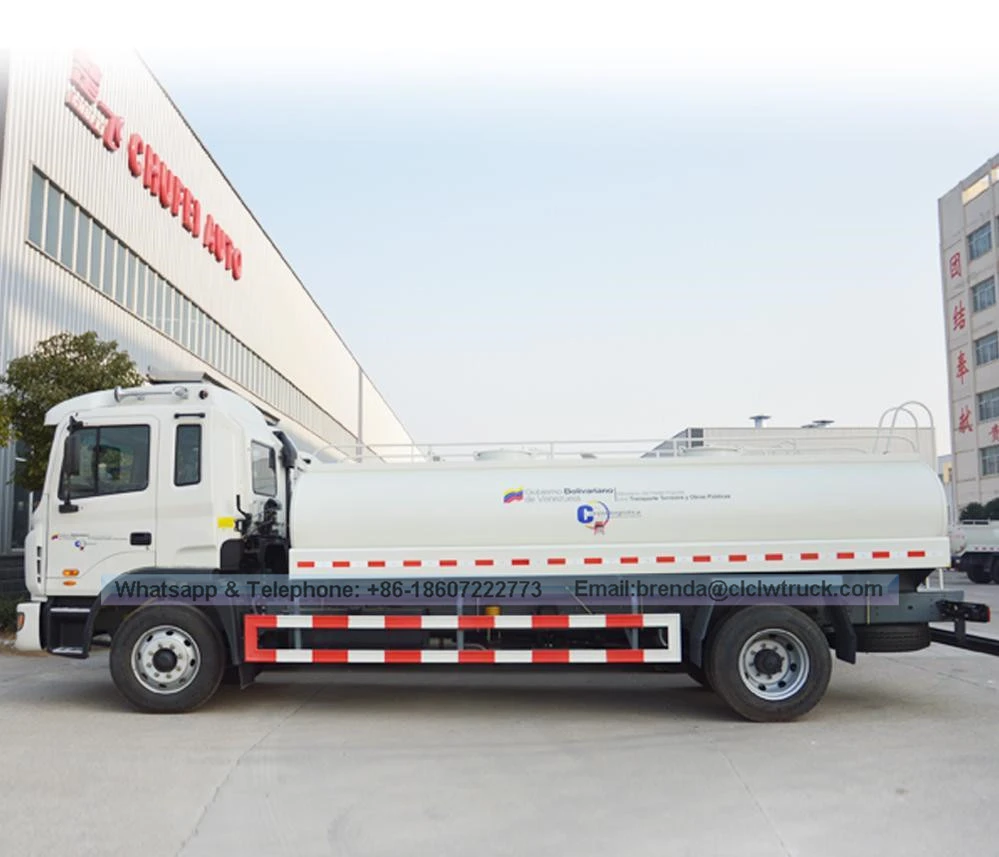 JAC 4x2 10000Liter water tank truck