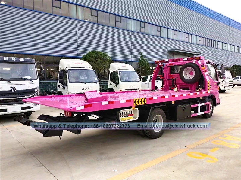JAC 4x2 isang tow two 4ton tow truck