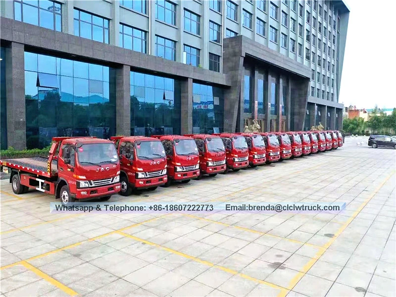 JAC 4x2 isang tow two 4ton tow truck