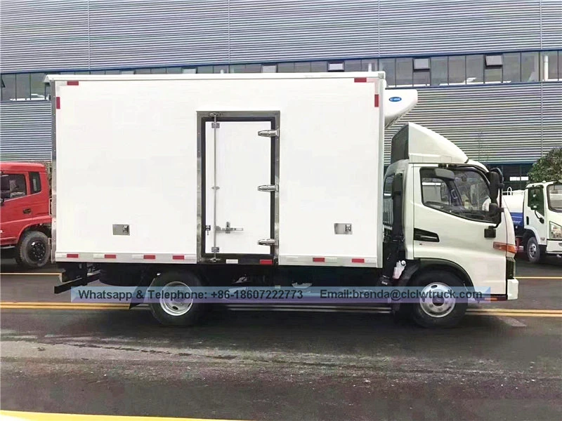 JAC 3-8T 4x2 ตู้เก็บสินค้าตู้เย็น