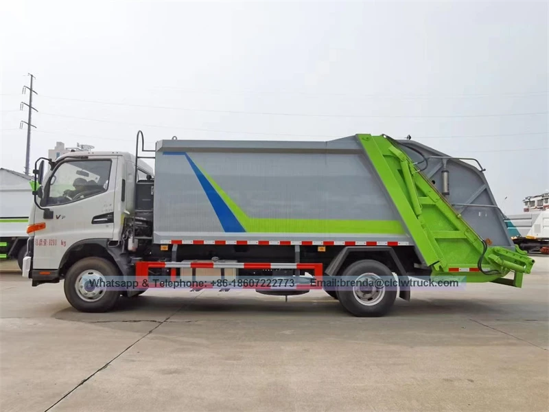 JAC 5T ضغط القمامة TRACK-5M3 COMPACTION JAC MARBAGE MARBAGE MARBAGE MARBAGE