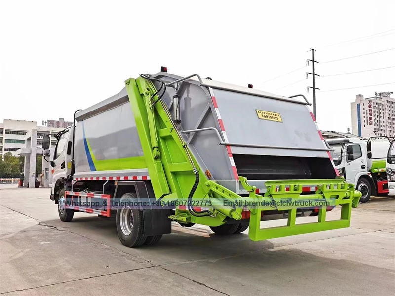 JAC 5T ضغط القمامة TRACK-5M3 COMPACTION JAC MARBAGE MARBAGE MARBAGE MARBAGE