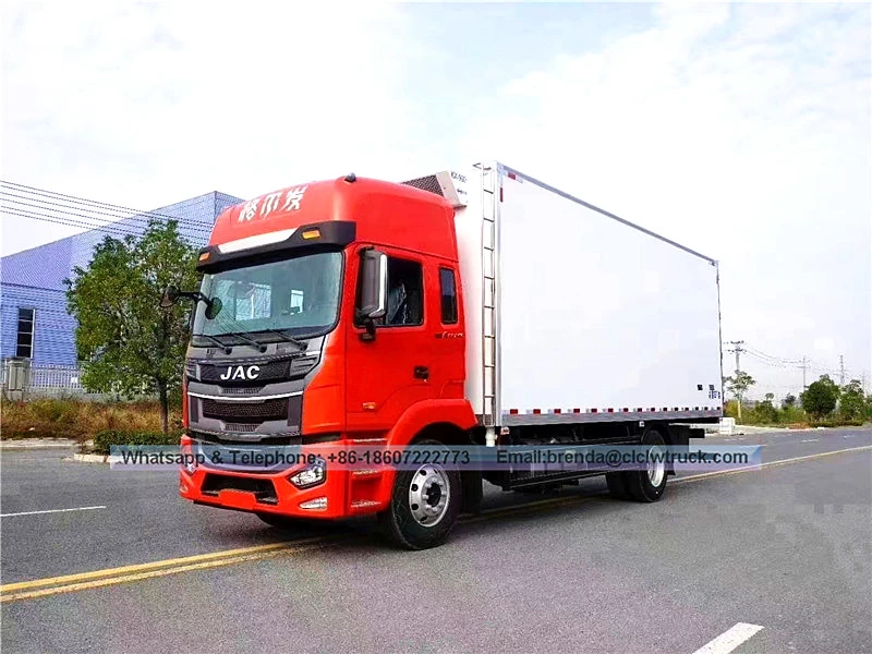 JAC 7-10T Mobile Refrigerator Container Ice-Cream Freezer Truck