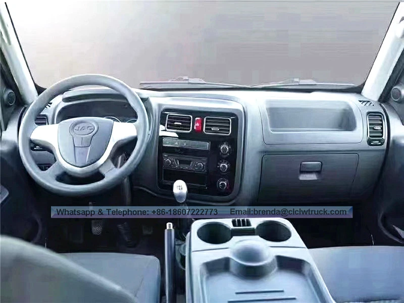 Pembekal trak peti sejuk JAC China, trak kargo peti sejuk 3 tan, trak peti sejuk CNG/enjin petrol, trak peti sejuk mini