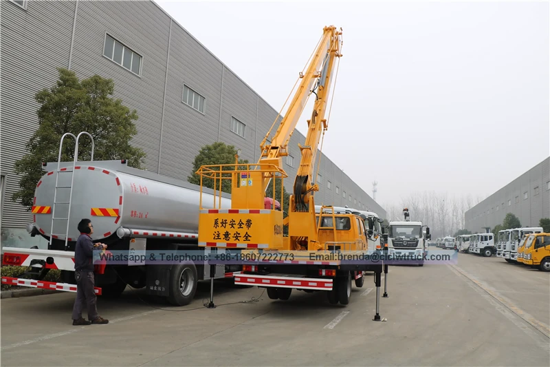 JMC 12 meter trak platform trak operasi ketinggian tinggi untuk dijual