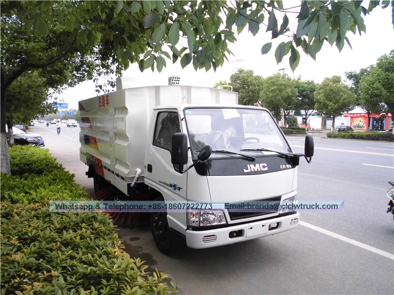 JMC 4*2 Presyo ng Truck ng Road Sweeper