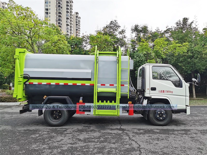 JAC 5 Ton Compactor Camion Fournisseur