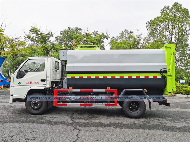 JAC 5 Ton Compactor Camion Fournisseur