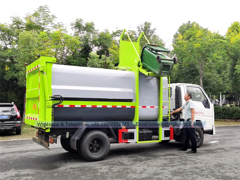 JAC 5 Ton Compactor Camion Fournisseur