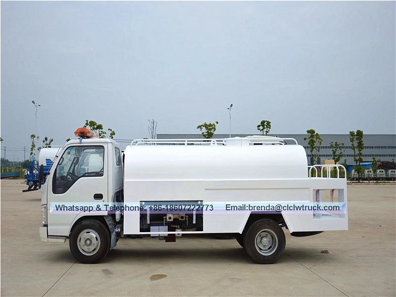 اليابان Isuzu Water Truck Mini ، Truck Truck 5000Liter Truck 5000Liter ، الشركة المصنعة للشاحنة اليابانية
