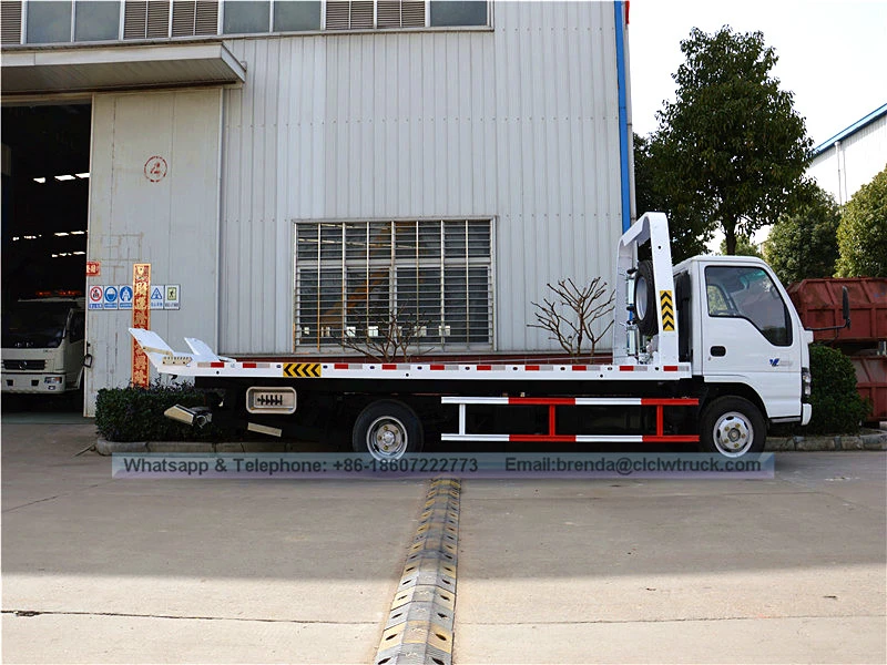 ขายรถบรรทุกพ่วงขนาด 5 ตันของญี่ปุ่น, 4x2 ญี่ปุ่น Isuzu Tow Truck ซัพพลายเออร์