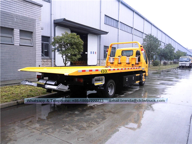 الشاحنة اليابانية Isuzu Tow Truck 4TON ، مورد شاحنة القطر اليابانية ، شاحنة سحب ISUZU للبيع