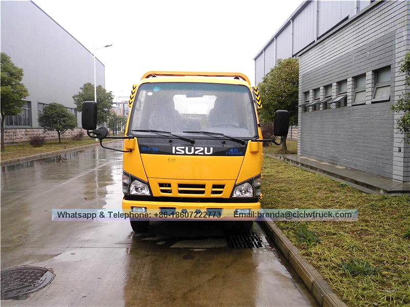الشاحنة اليابانية Isuzu Tow Truck 4TON ، مورد شاحنة القطر اليابانية ، شاحنة سحب ISUZU للبيع