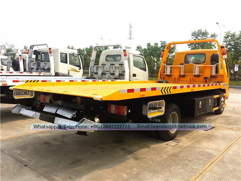 شاحنة السحب اليابانية Isuzu 5ton ، اليابان 4x2 Isuzu Wrecker Tow Truck للبيع مورد