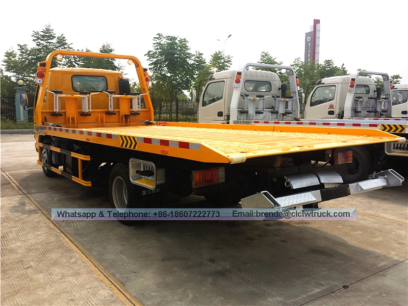 شاحنة السحب اليابانية Isuzu 5ton ، اليابان 4x2 Isuzu Wrecker Tow Truck للبيع مورد