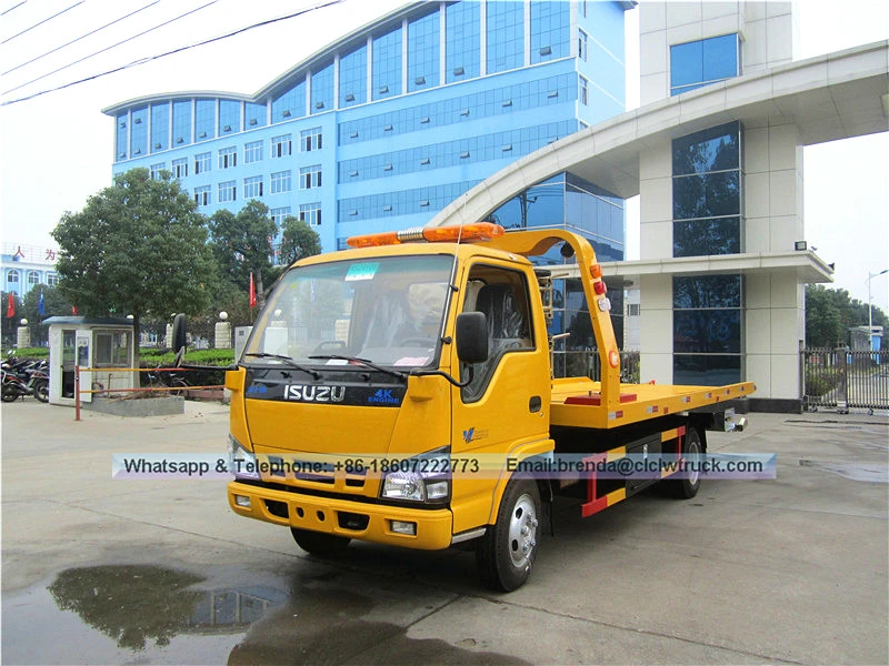 Caminhão Japonês de Tow Isuzu 5ton, Japão Tow Truck para venda, fornecedor de caminhão de reboque de Ísuzu