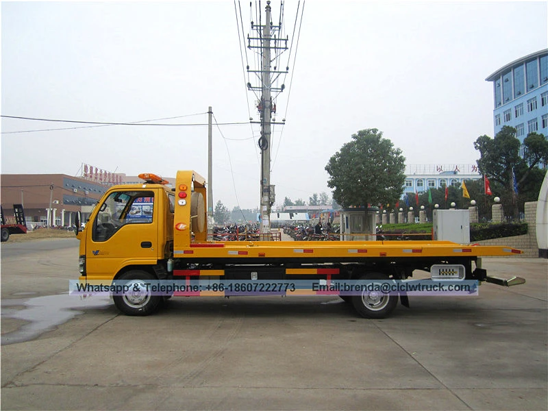 Caminhão Japonês de Tow Isuzu 5ton, Japão Tow Truck para venda, fornecedor de caminhão de reboque de Ísuzu