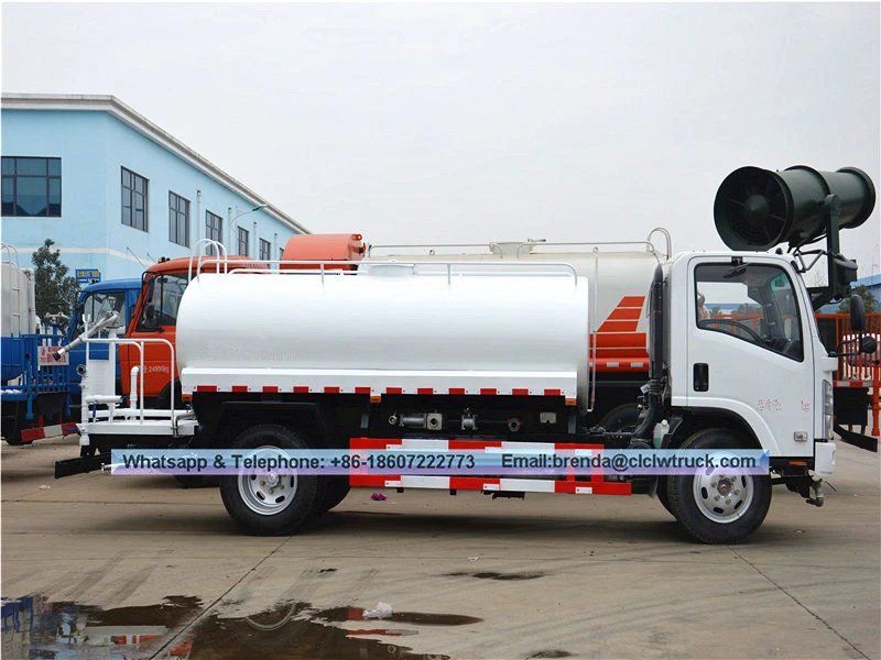 Caminhão de água japonês Isuzu 5000liter, 4x2 Japan Isuzu Water Tank Truck, Mini Japan Water Tank Truck Supplier