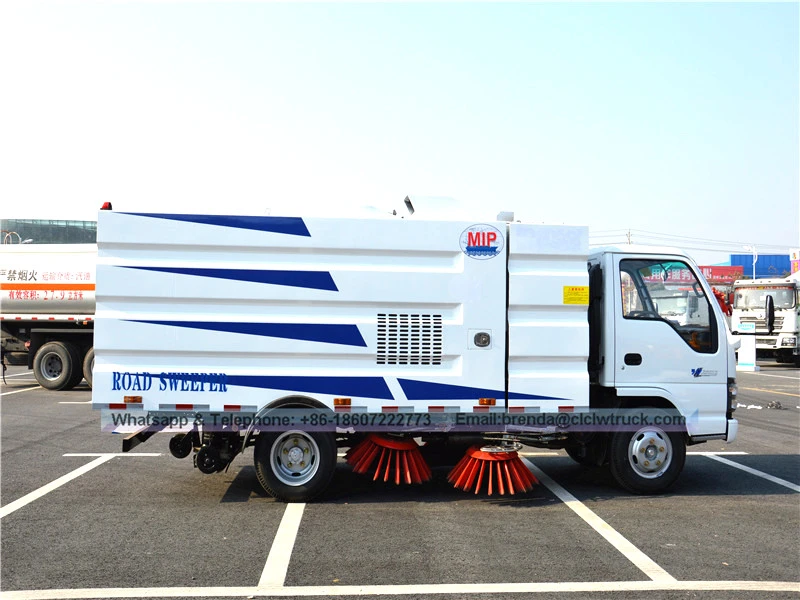 Japanese Isuzu Road Sweeper Truck na ginawa sa China
