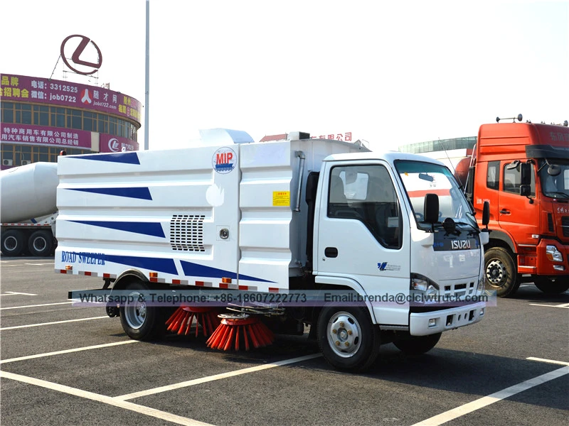 Japanese Isuzu Road Sweeper Truck na ginawa sa China