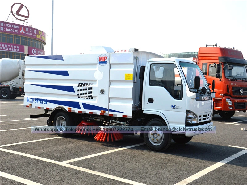 Japanese Isuzu Road Sweeper Truck na ginawa sa China