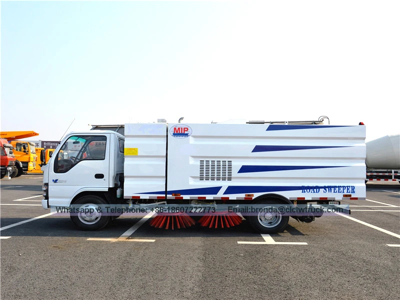 Japanese Isuzu Road Sweeper Truck na ginawa sa China