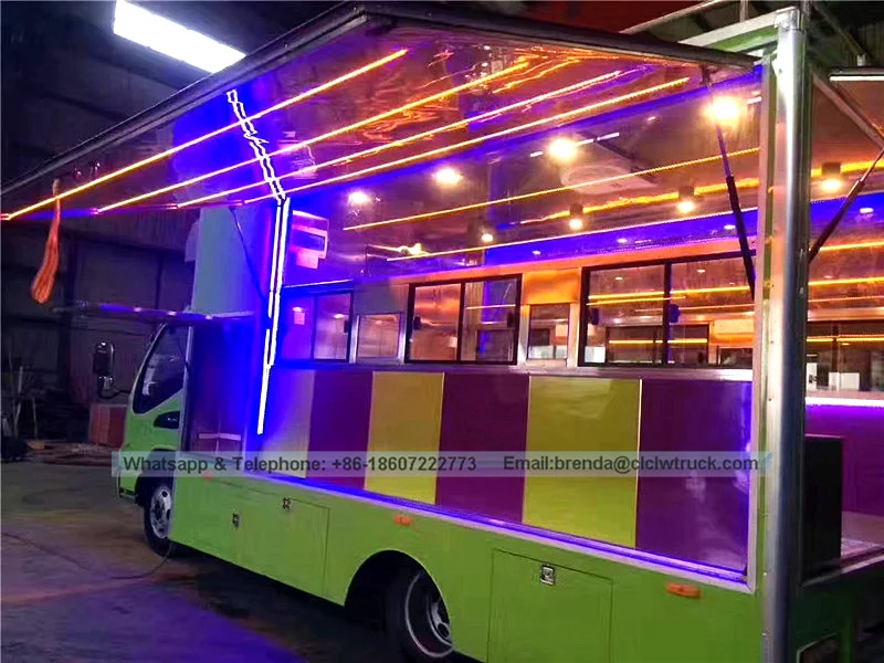 Fournisseurs de camions d'alimentation Jinbei Chine, fabricant de camions d'alimentation à la crème glacée Chine, véhicule de restauration rapide