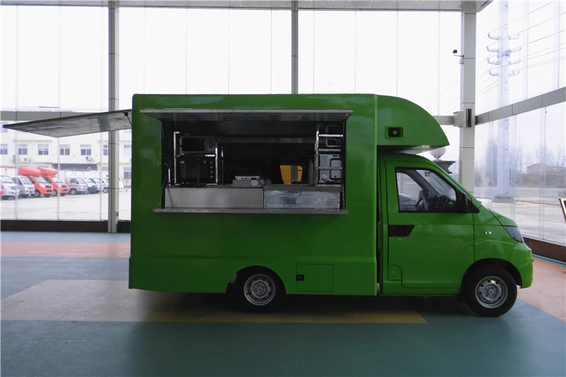 Karry mini trak ng pagkain, mobile food truck, ice cream trak ng pagkain supplier