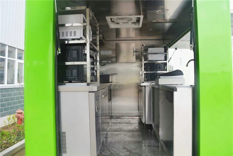 Karry mini trak ng pagkain, mobile food truck, ice cream trak ng pagkain supplier