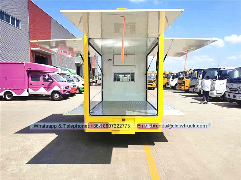 Karry mini grill fast food mobile food truck