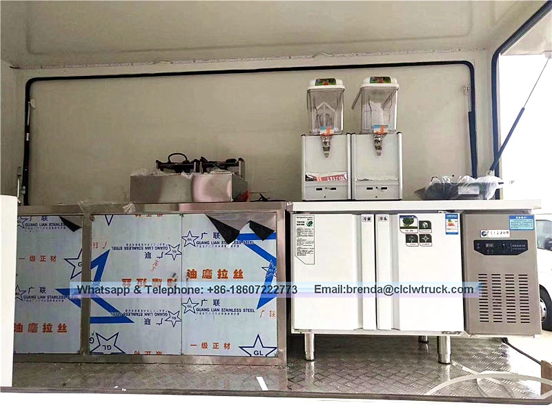 Karry mini grill fast food mobile food truck