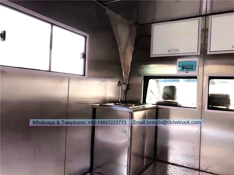 Karry mobile food truck supplier sa China, ice cream trak ng pagkain tagagawa sa Tsina, snack truck