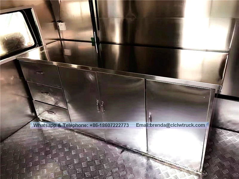 Karry mobile food truck supplier sa China, ice cream trak ng pagkain tagagawa sa Tsina, snack truck