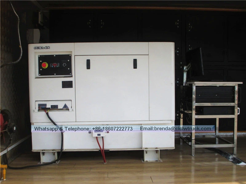 最新的DFAC移动LED广告卡车